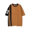 Contrast Color Loose T-Shirt