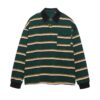 Street Style Retro Green Long Sleeve