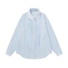Soft Girl Striped Oversized Long Sleeve