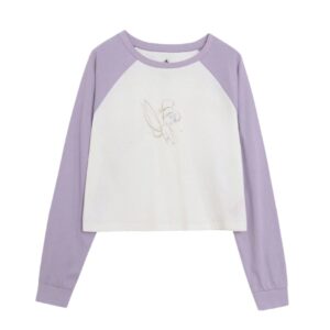 Color-Block Classic Crew Neck Long Sleeve